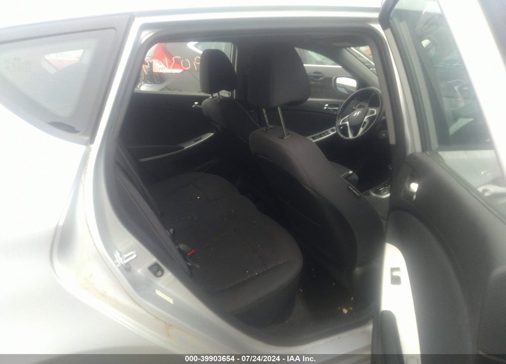 2012 HYUNDAI ACCENT SE VIN: KMHCU5AE0CU009816