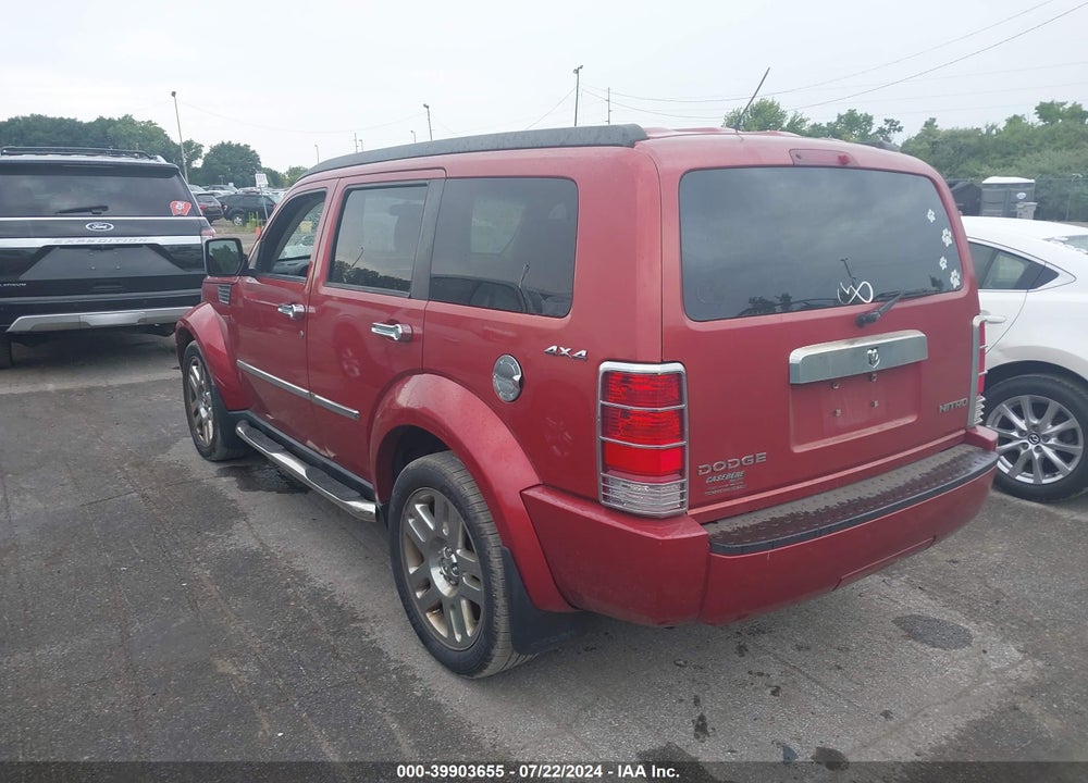 2010 DODGE NITRO SE VIN: 1D4PU2GK3AW143368