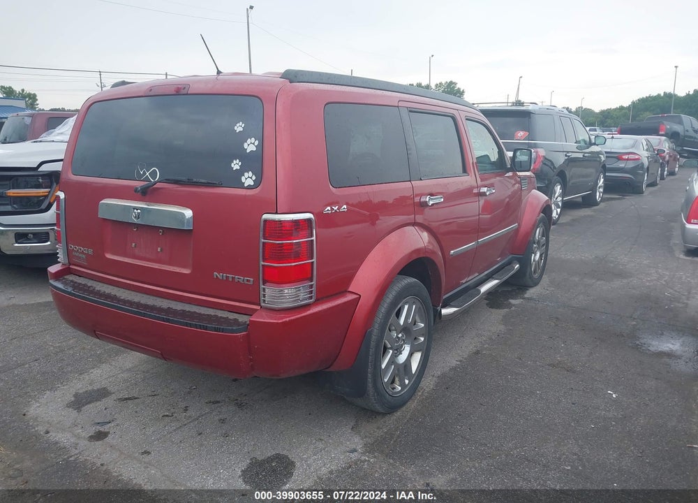 2010 DODGE NITRO SE VIN: 1D4PU2GK3AW143368