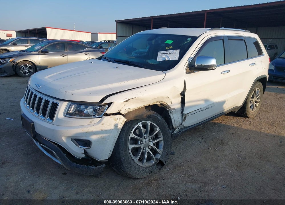 2015 JEEP GRAND CHEROKEE LIMITED VIN: 1C4RJFBG3FC685281