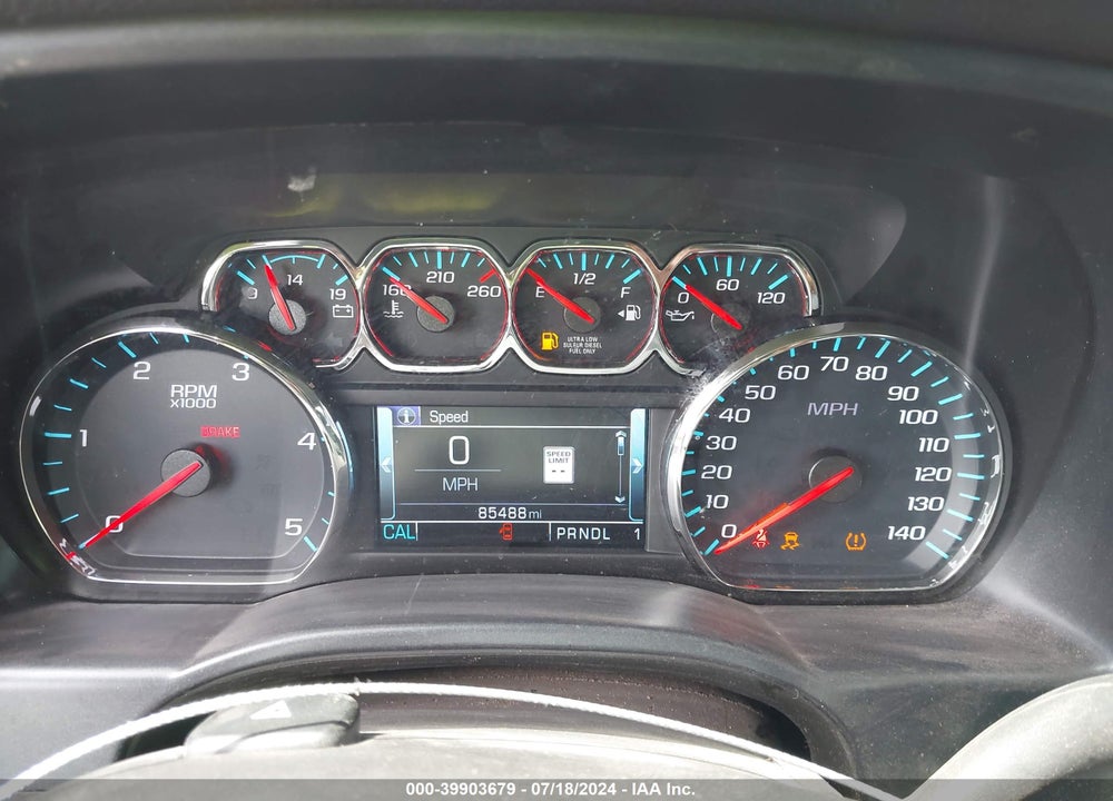 2019 GMC SIERRA 2500HD SLT VIN: 1GT12REY1KF261929