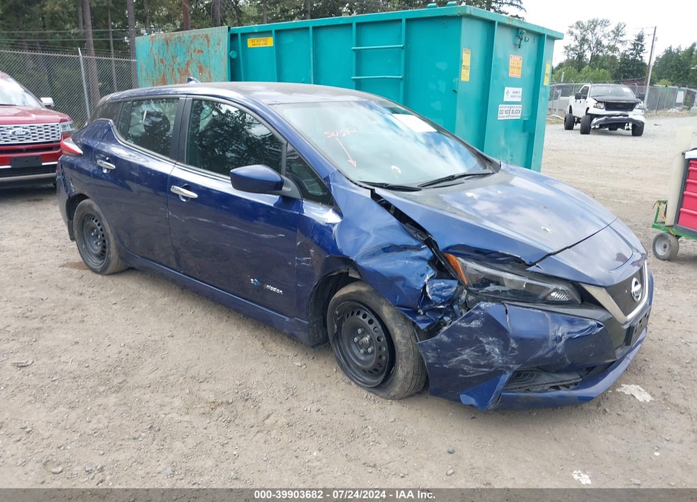 2018 NISSAN LEAF S VIN: 1N4AZ1CP7JC303632