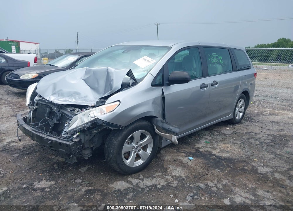 2018 TOYOTA SIENNA L 7 PASSENGER VIN: 5TDZZ3DC5JS916934