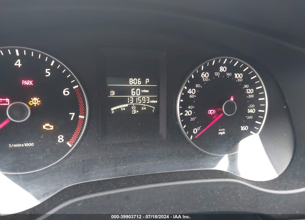 2014 VOLKSWAGEN JETTA 1.8T SE VIN: 3VWD17AJ5EM325064