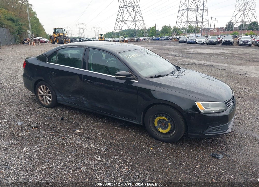 2014 VOLKSWAGEN JETTA 1.8T SE VIN: 3VWD17AJ5EM325064