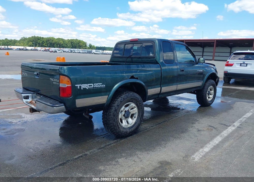 1999 TOYOTA TACOMA VIN: 4TAWN72N0XZ444302