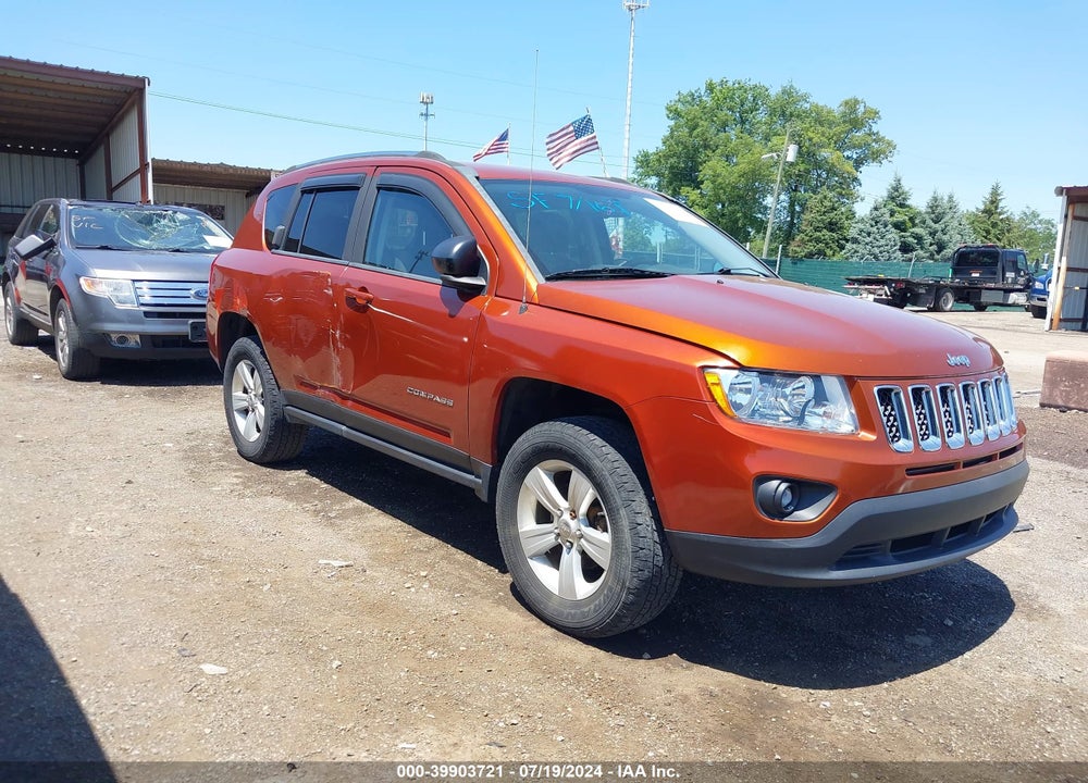 2012 JEEP COMPASS LATITUDE VIN: 1C4NJDEB8CD575108