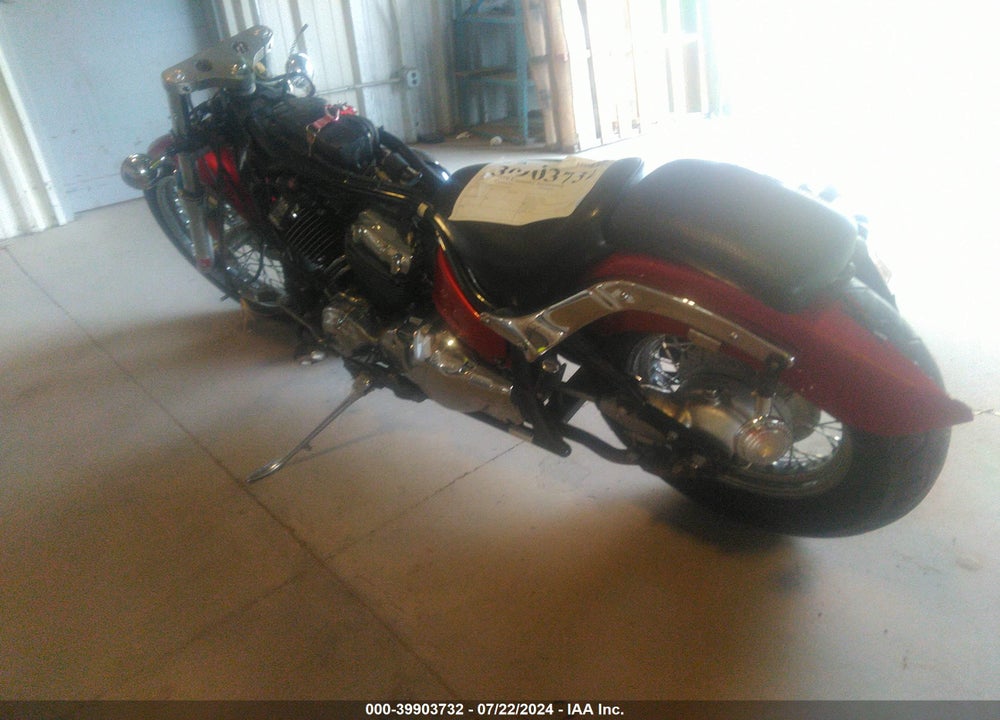2008 YAMAHA XVS650 A/AT VIN: JYAVM01E58A120124