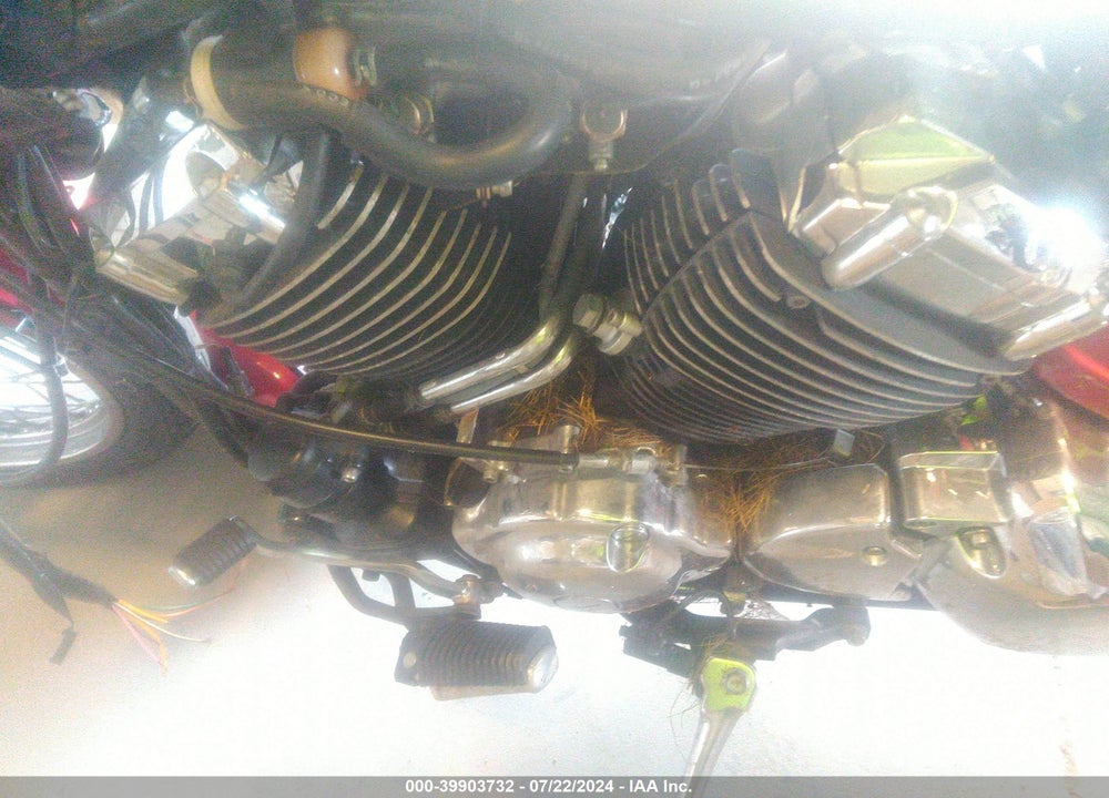 2008 YAMAHA XVS650 A/AT VIN: JYAVM01E58A120124