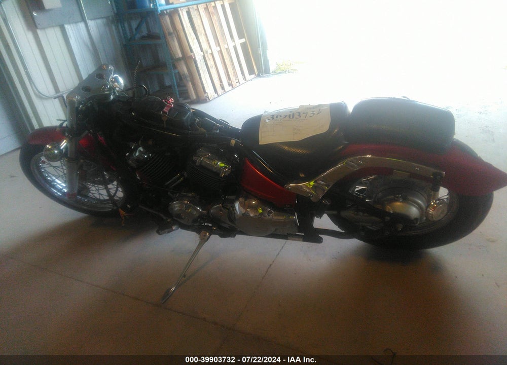 2008 YAMAHA XVS650 A/AT VIN: JYAVM01E58A120124