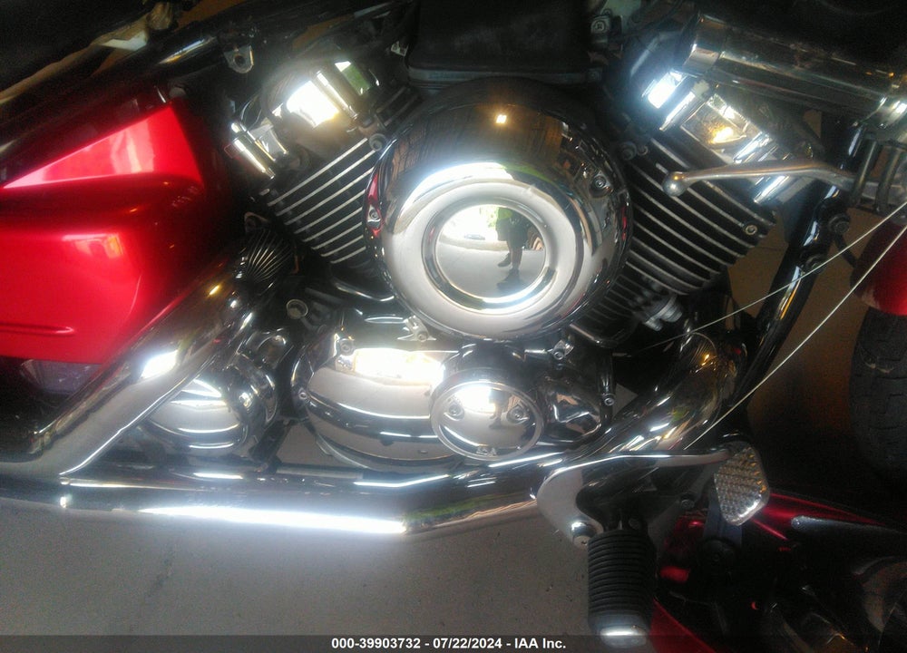 2008 YAMAHA XVS650 A/AT VIN: JYAVM01E58A120124