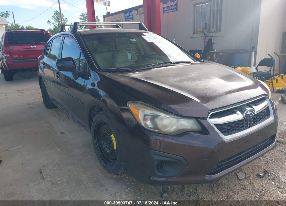 2013 SUBARU IMPREZA 2.0I PREMIUM VIN: JF1GPAC65DH212406
