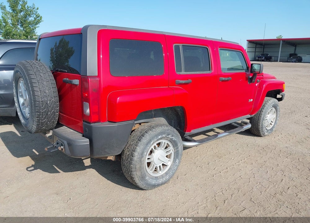 2008 HUMMER H3 SUV VIN: 5GTEN13E988169055