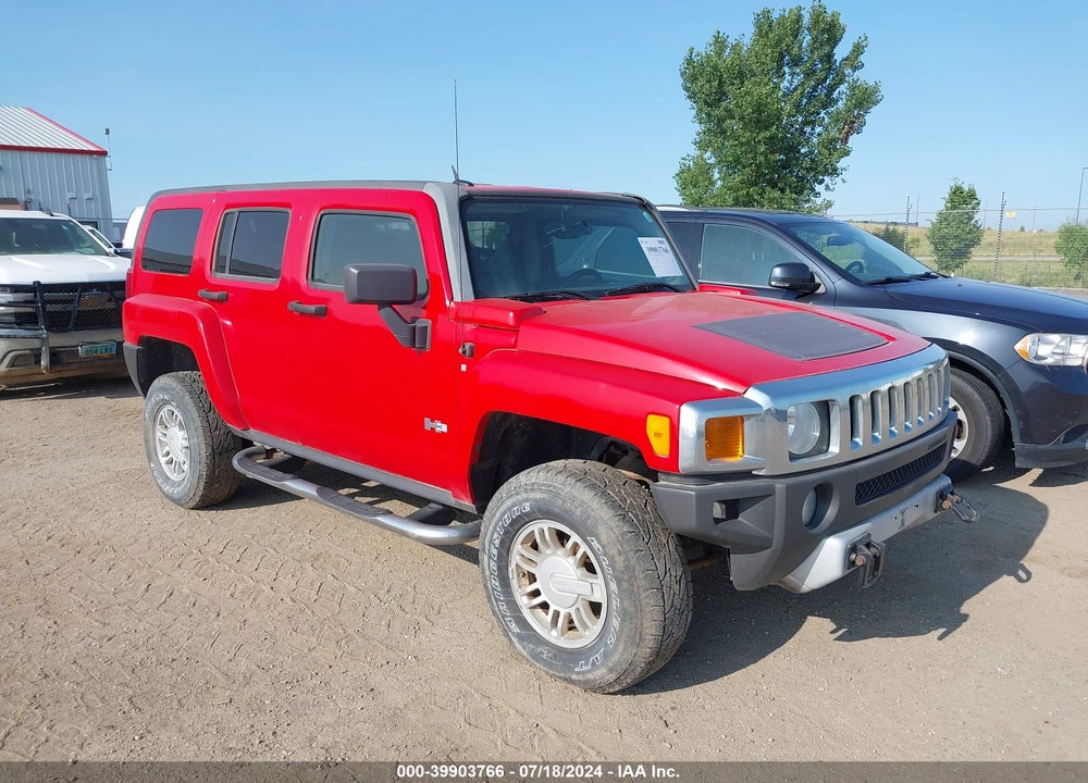 2008 HUMMER H3 SUV VIN: 5GTEN13E988169055