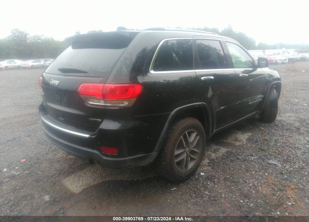 2018 CHERO JEEP GRAND KEE LIMITED 4X4 VIN: 1C4RJFBG4JC426923