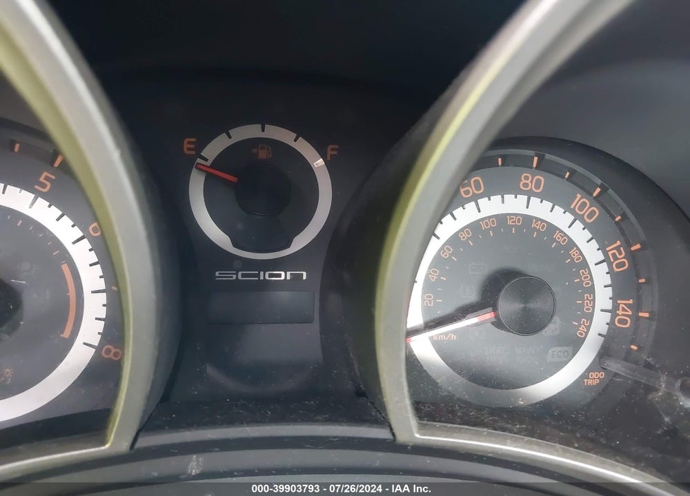 2012 SCION TC VIN: JTKJF5C74C3041543