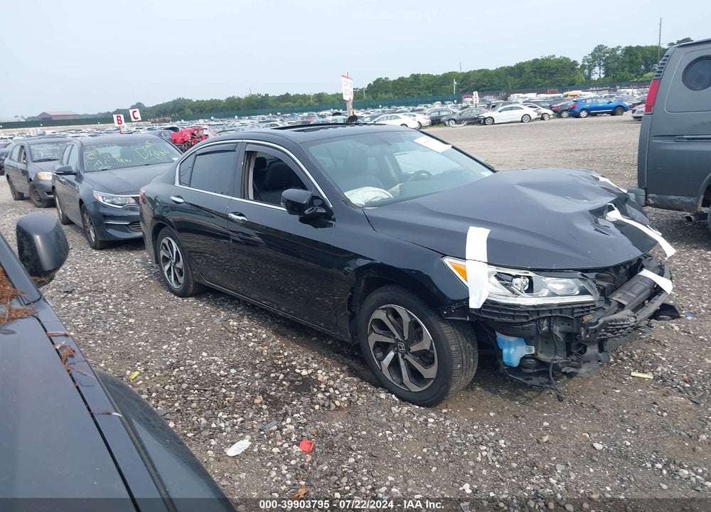 2017 HONDA ACCORD EX-L V6 VIN: 1HGCR3F80HA040183