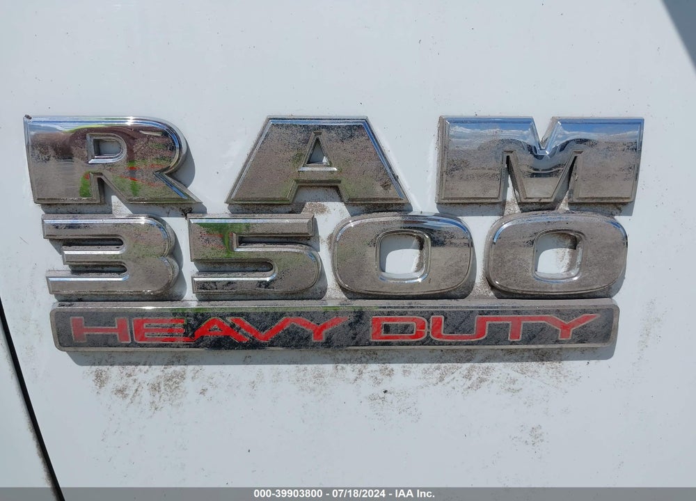 2017 RAM 3500 TRADESMAN  4X4 8' BOX VIN: 3C63R3GJ9HG697993
