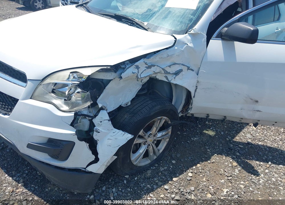 2012 CHEVROLET EQUINOX LS VIN: 2GNALBEK0C1326933
