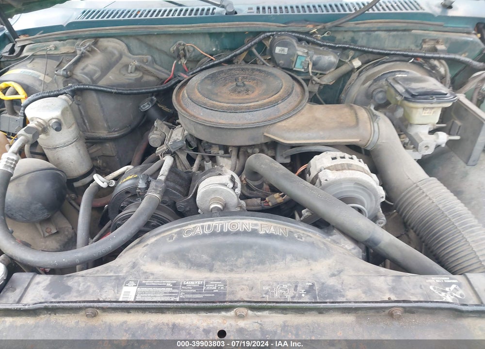 1993 CHEVROLET S TRUCK S10 VIN: 1GCCS19Z5P8144315