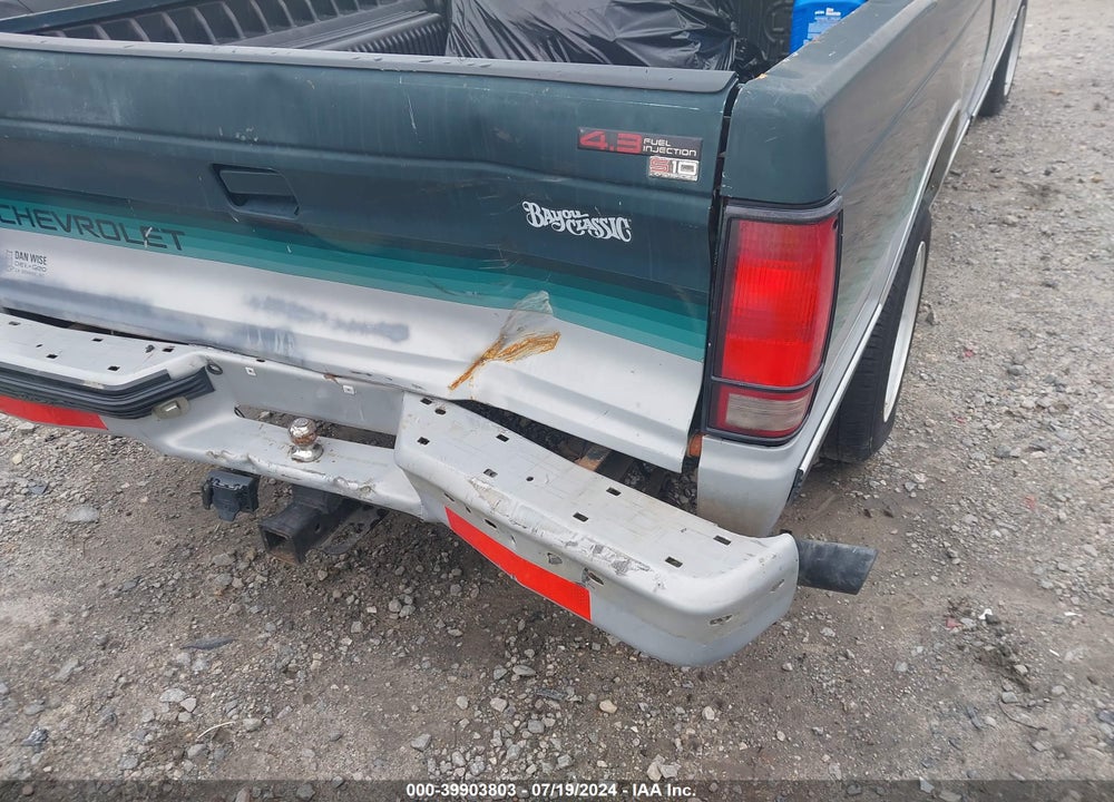 1993 CHEVROLET S TRUCK S10 VIN: 1GCCS19Z5P8144315