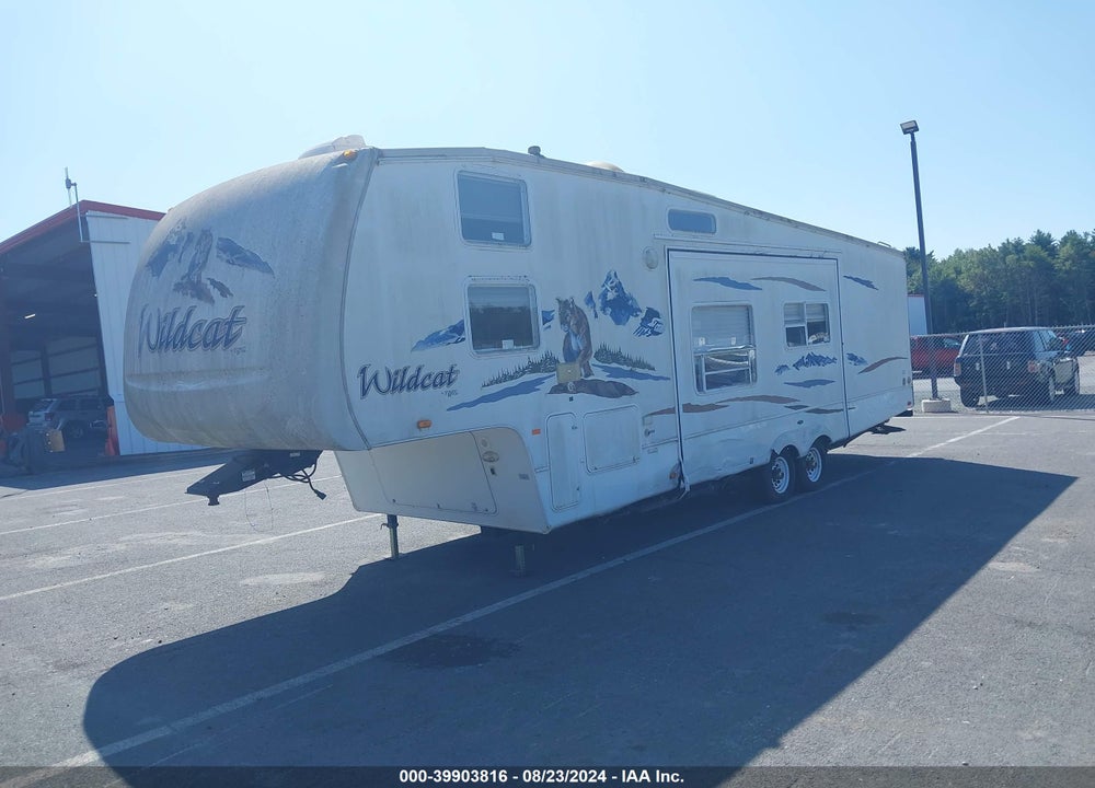 2007 WILDCAT TRAVEL TRAILER VIN: 4X4FWCH207V017484