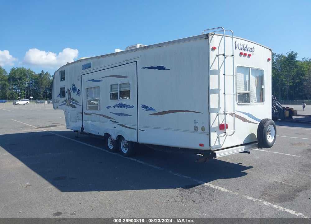 2007 WILDCAT TRAVEL TRAILER VIN: 4X4FWCH207V017484