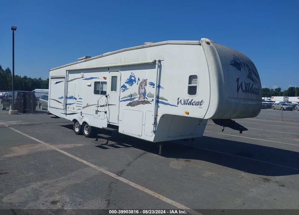 2007 WILDCAT TRAVEL TRAILER VIN: 4X4FWCH207V017484