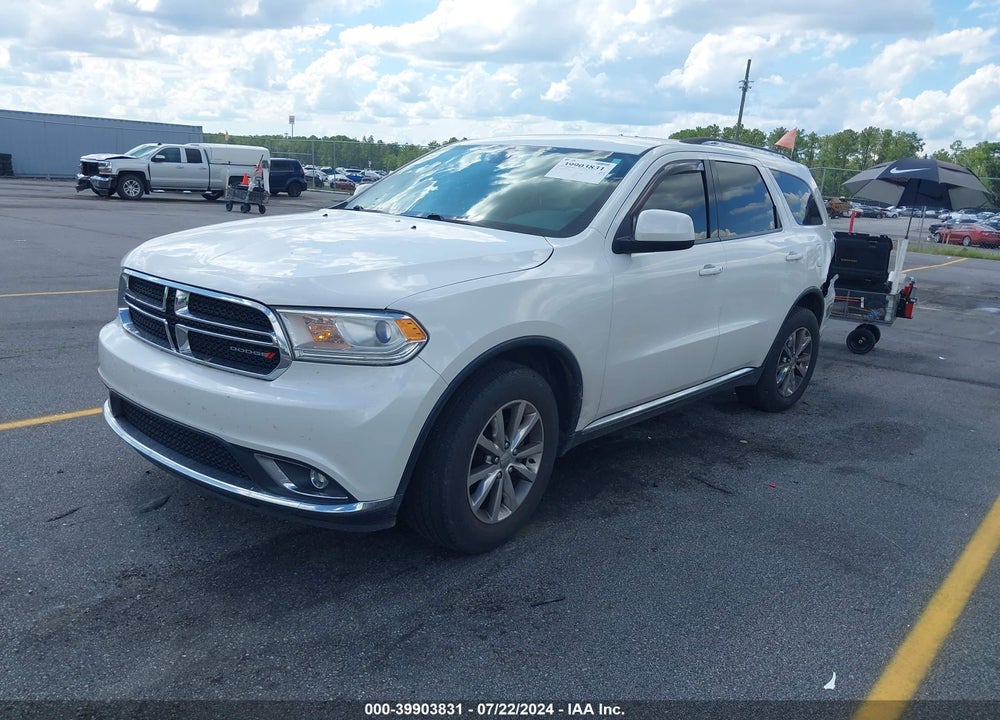 2017 DODGE DURANGO SXT RWD VIN: 1C4RDHAG9HC629370