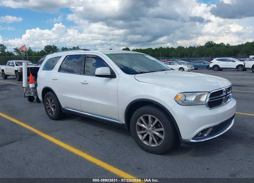 2017 DODGE DURANGO SXT RWD VIN: 1C4RDHAG9HC629370
