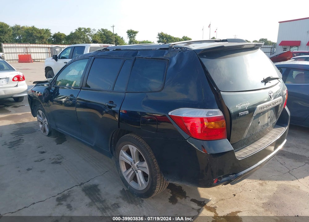 2008 TOYOTA HIGHLANDER SPORT VIN: JTEDS43AX82031503