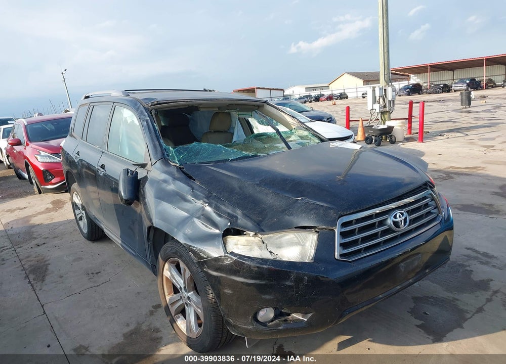 2008 TOYOTA HIGHLANDER SPORT VIN: JTEDS43AX82031503