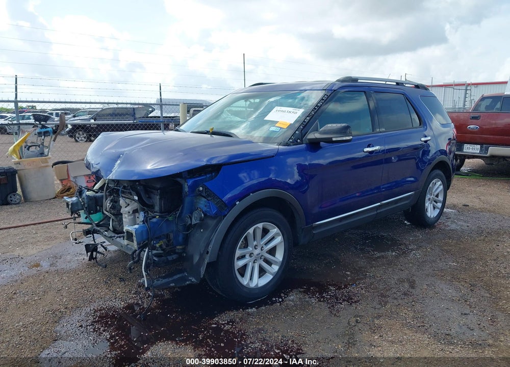 2015 FORD EXPLORER XLT VIN: 1FM5K7D87FGB18552