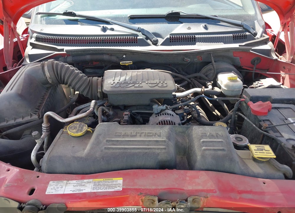 2004 DODGE DAKOTA SLT VIN: 1D7HG48N24S660434