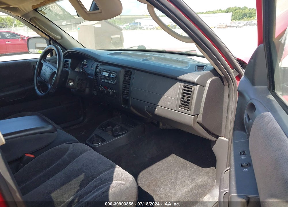 2004 DODGE DAKOTA SLT VIN: 1D7HG48N24S660434