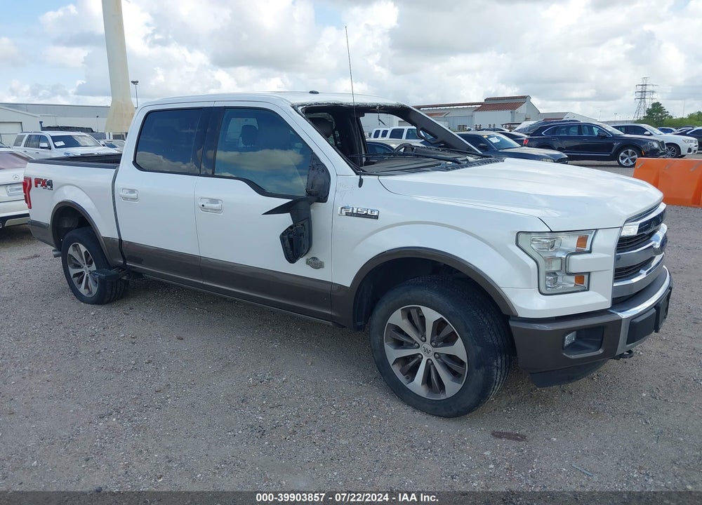 2015 FORD F-150 KING RANCH VIN: 1FTEW1EF4FFB82203