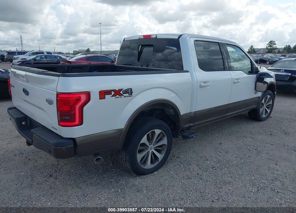 2015 FORD F-150 KING RANCH VIN: 1FTEW1EF4FFB82203