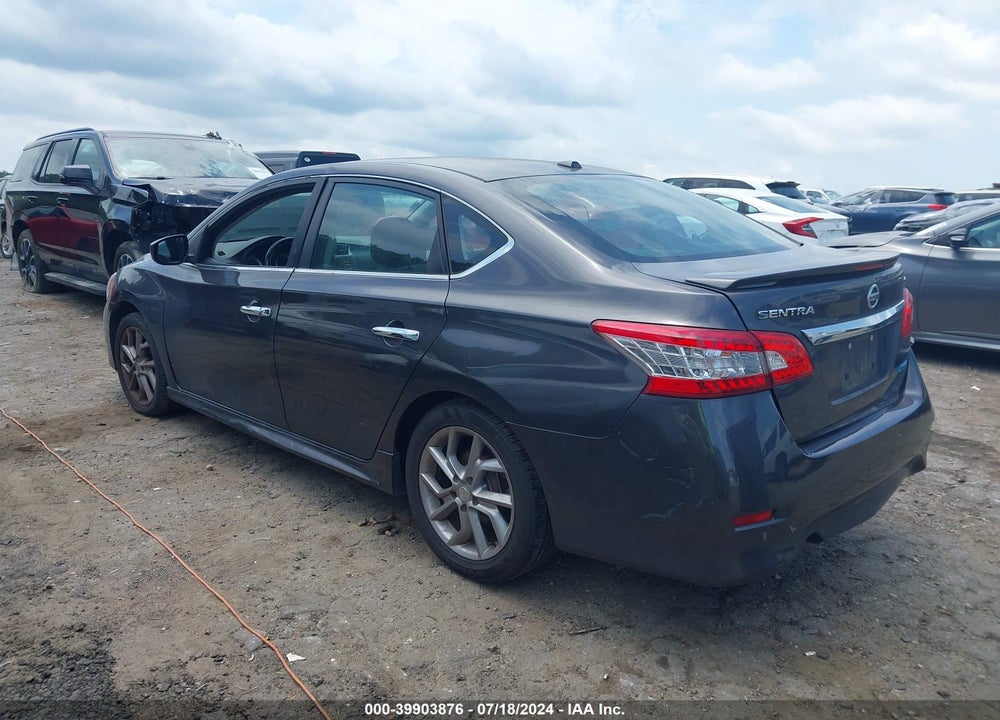 2013 NISSAN SENTRA SR VIN: 3N1AB7AP2DL669322