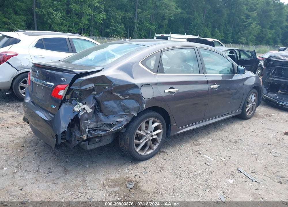 2013 NISSAN SENTRA SR VIN: 3N1AB7AP2DL669322