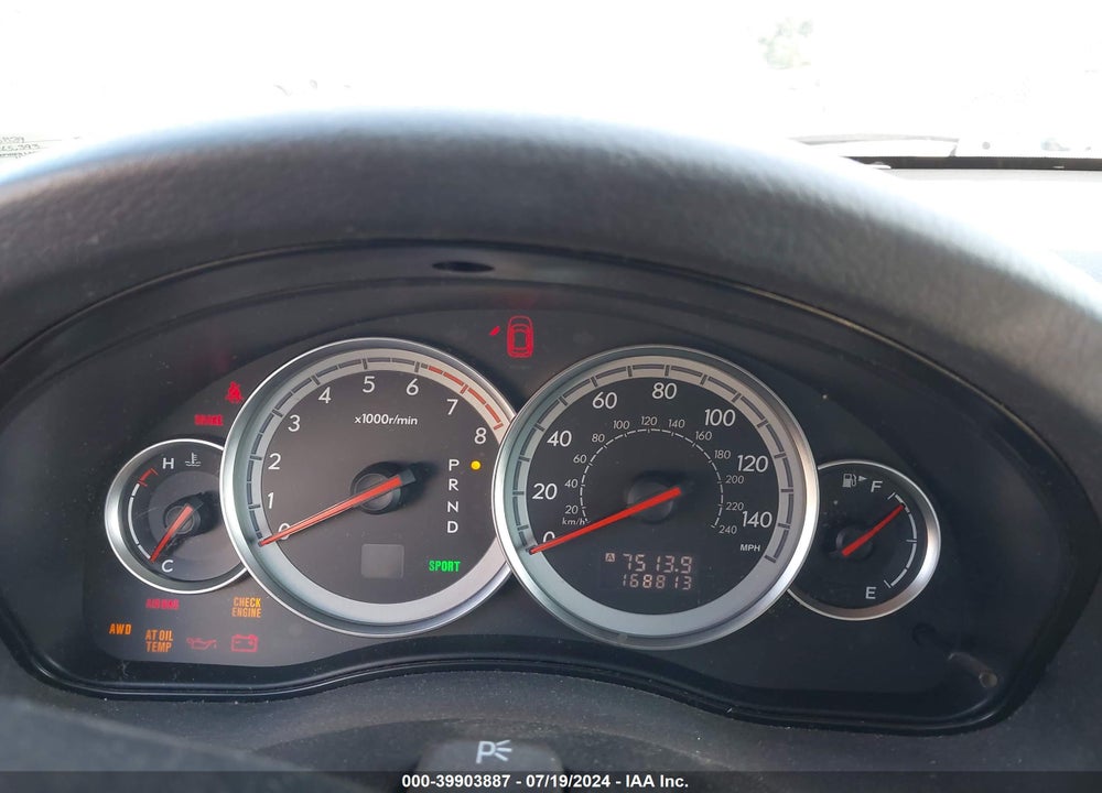 2005 SUBARU LEGACY VIN: 4S3BL616957213839