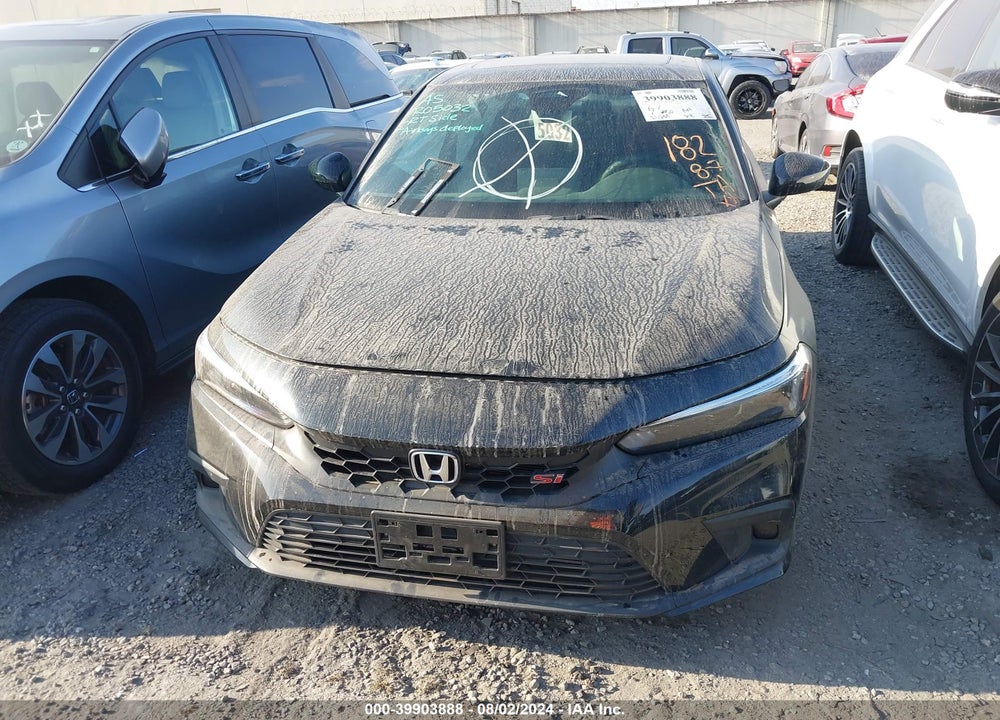 2022 HONDA CIVIC SI SEDAN VIN: 2HGFE1E55NH476352