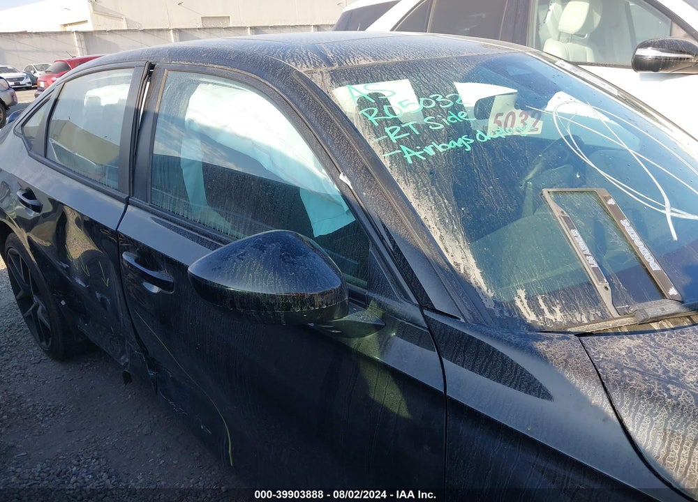 2022 HONDA CIVIC SI SEDAN VIN: 2HGFE1E55NH476352