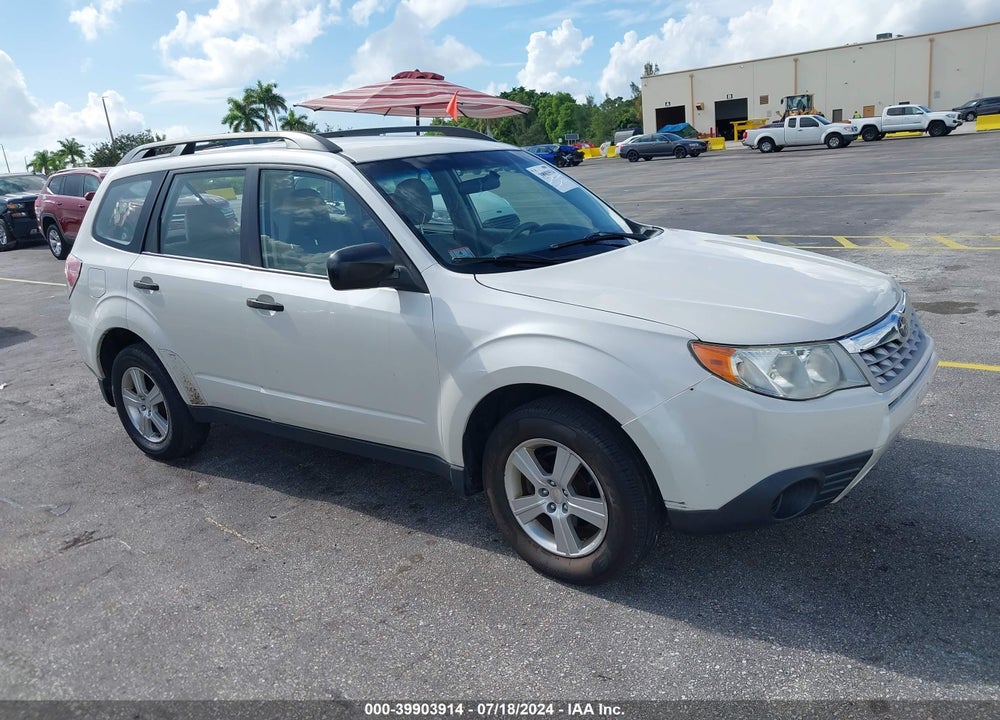 2012 SUBARU FORESTER 2.5X VIN: JF2SHABC9CG439144