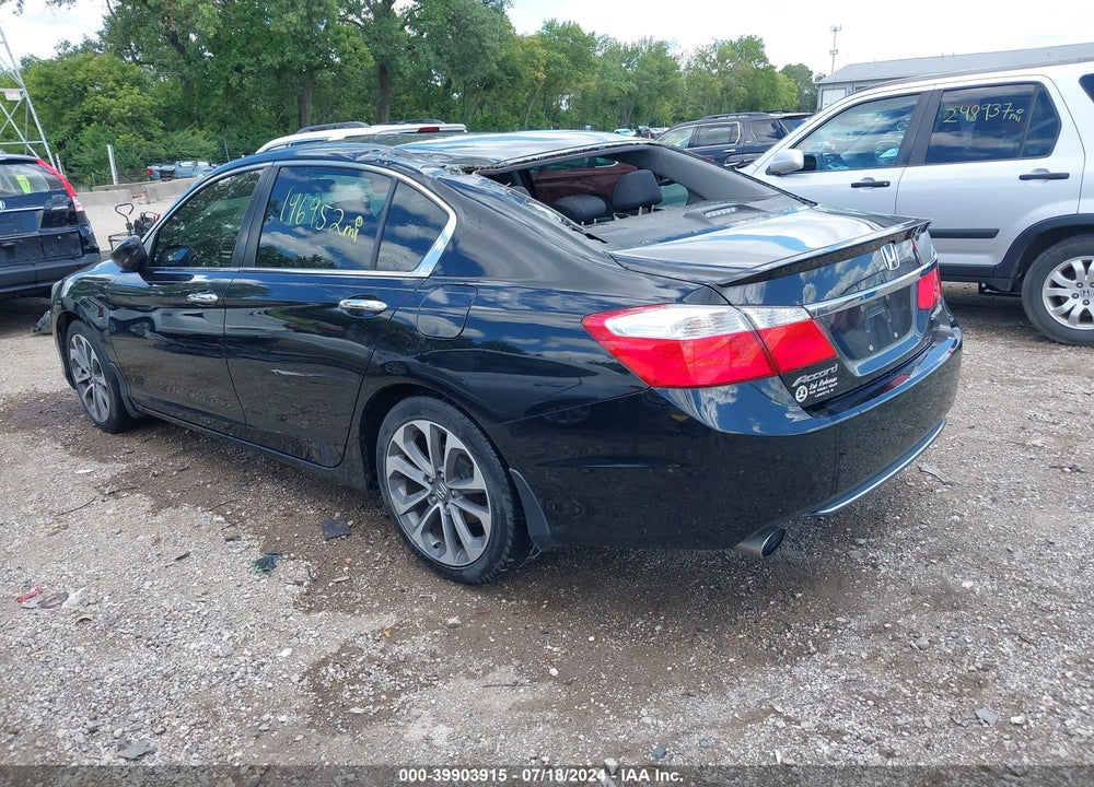 2015 HONDA ACCORD SPORT VIN: 1HGCR2F51FA065669