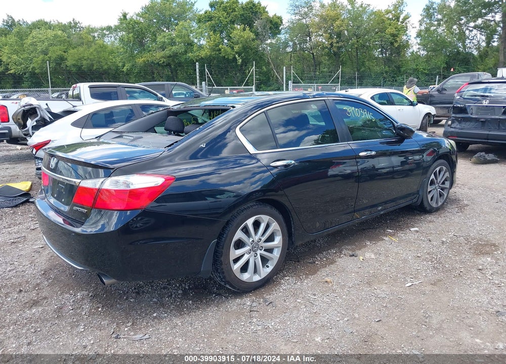2015 HONDA ACCORD SPORT VIN: 1HGCR2F51FA065669