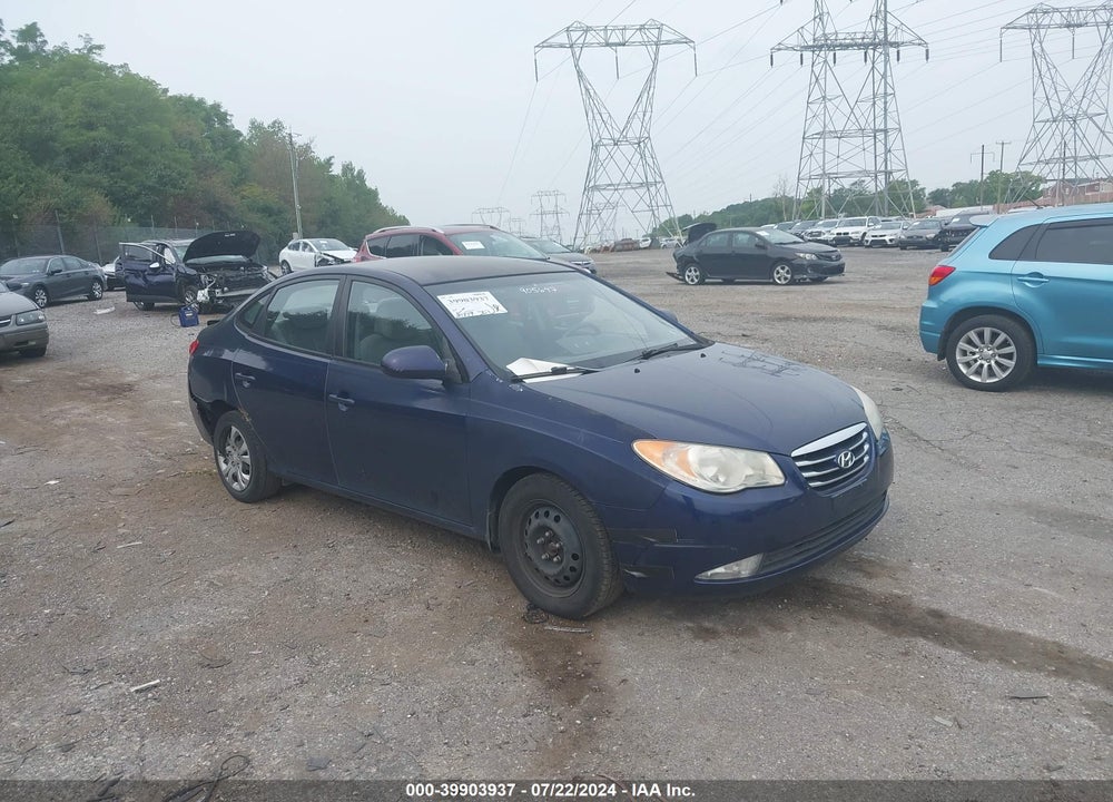 2010 HYUNDAI ELANTRA GLS VIN: KMHDU4AD7AU905694