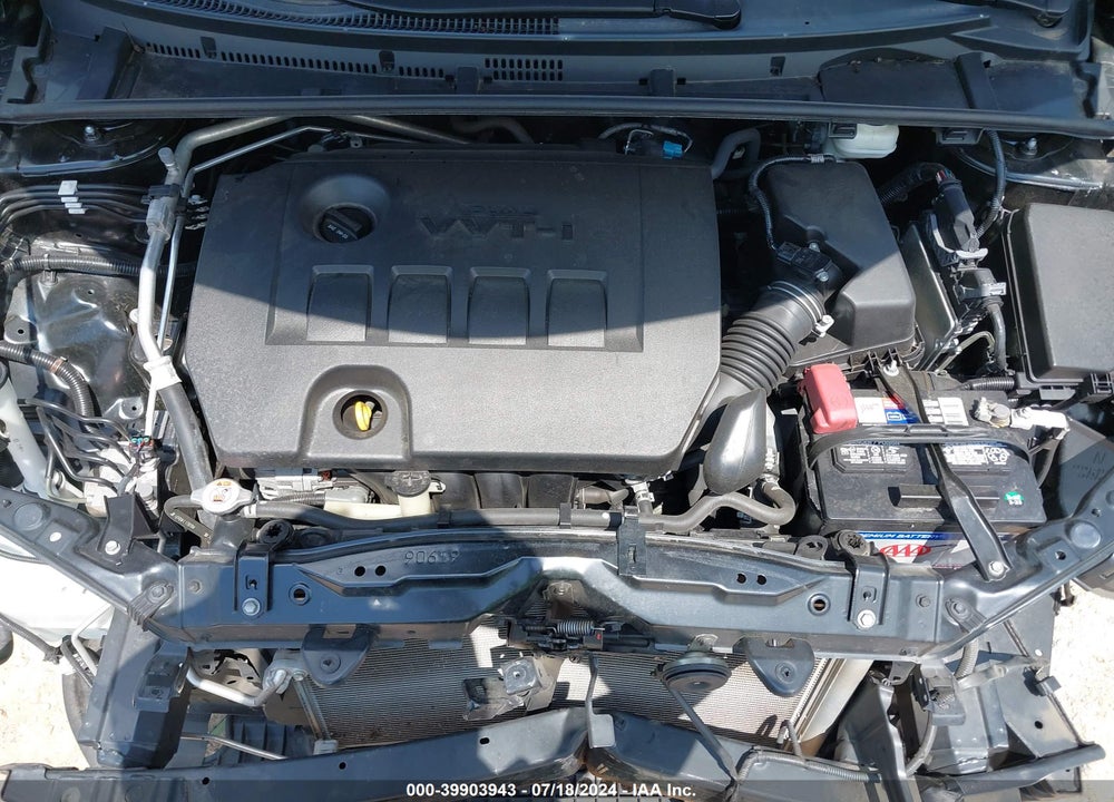 2018 TOYOTA COROLLA LE VIN: 2T1BURHE6JC012436
