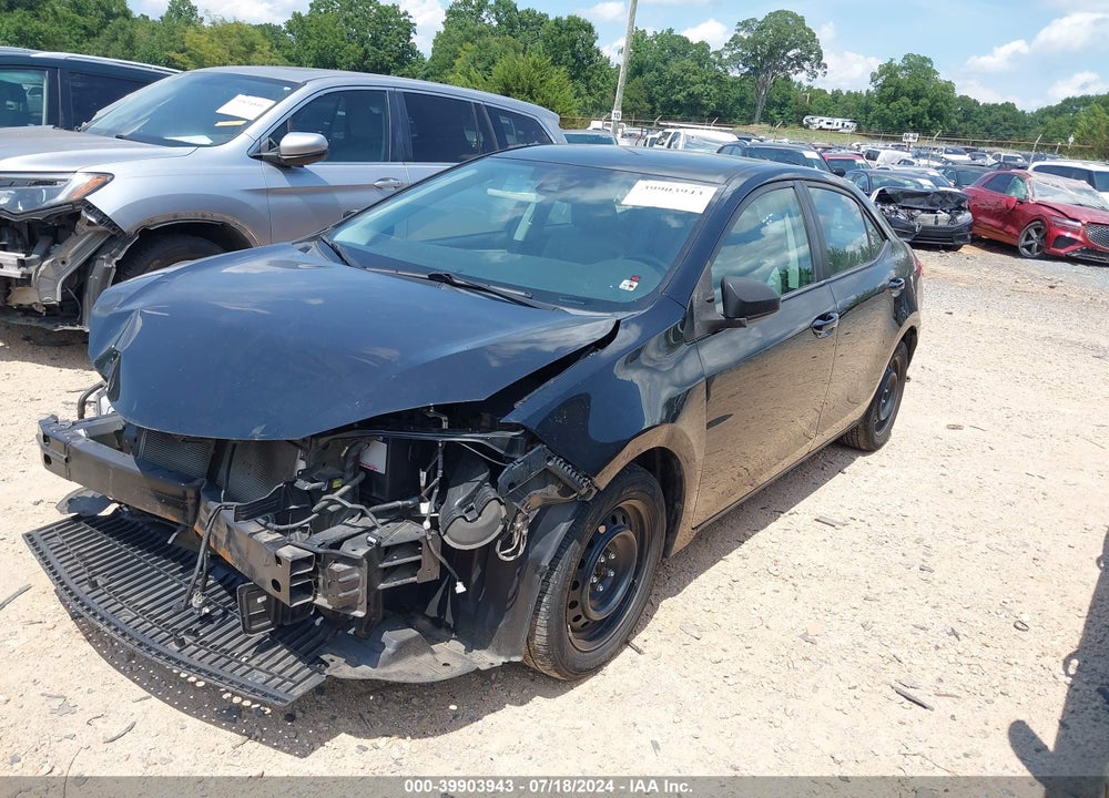 2018 TOYOTA COROLLA LE VIN: 2T1BURHE6JC012436