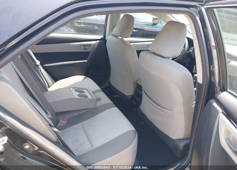 2018 TOYOTA COROLLA LE VIN: 2T1BURHE6JC012436