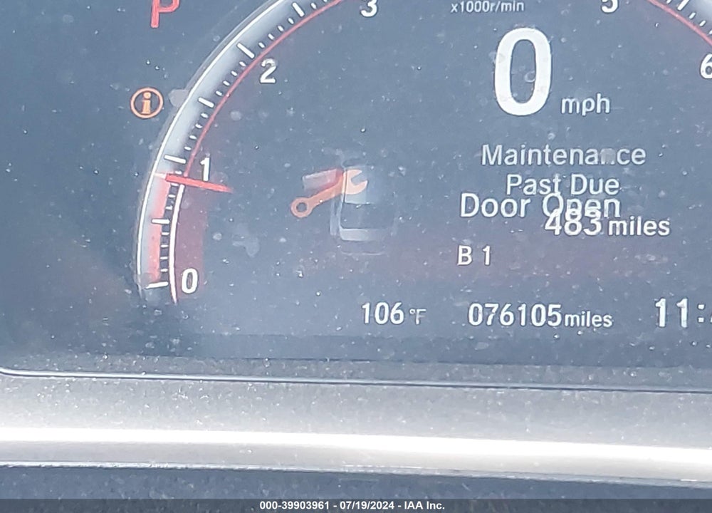 2019 HONDA CIVIC SPORT VIN: 19XFC2F86KE050230